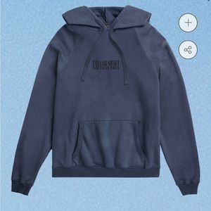 Taylor Swift The Eras Tour Blue Hoodie Size XL